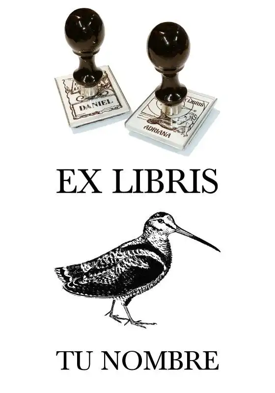 Sello Exlibris Ave