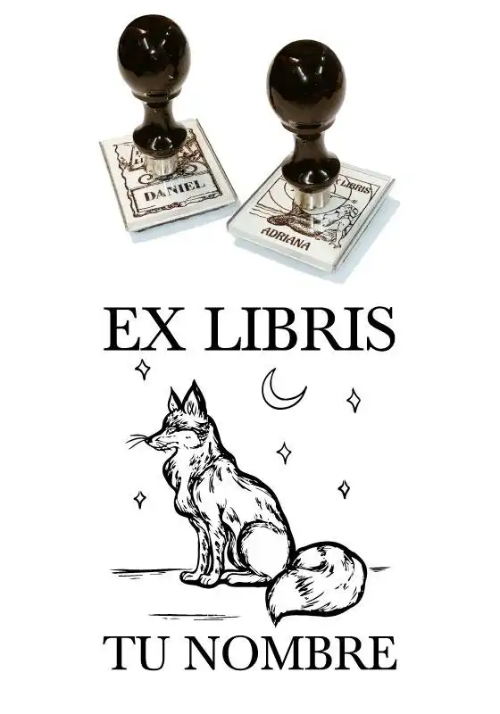 Sello Exlibris Lobo