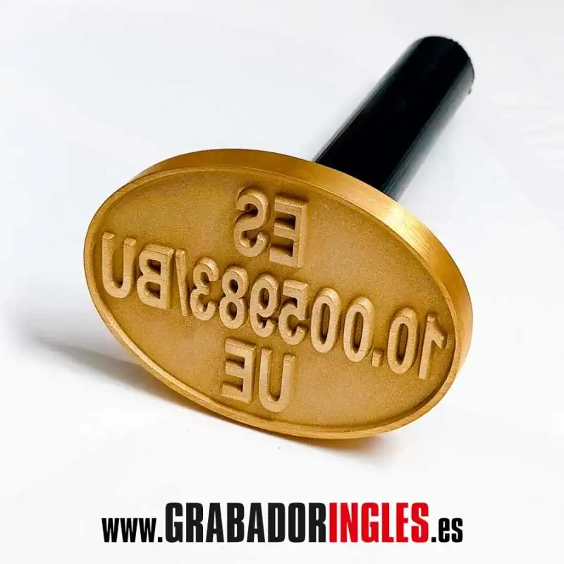 Sello para marcar canales de carne